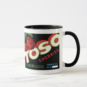 Negro taza del campanero de 11 onzas