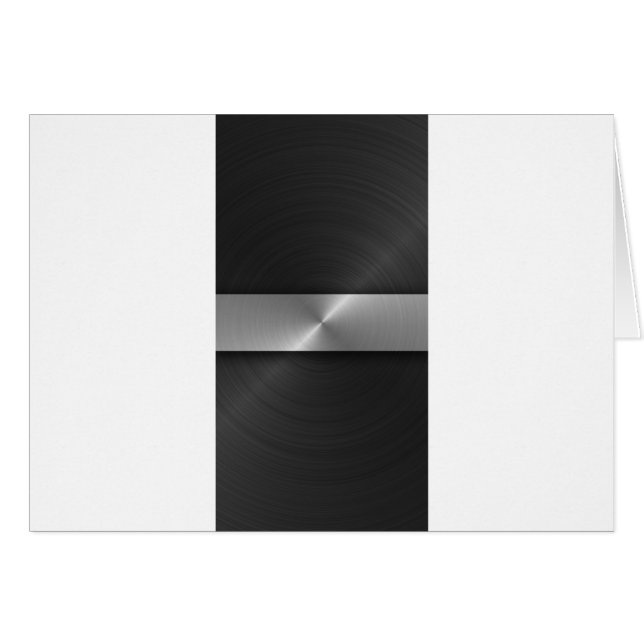 Negro y acero (Anverso (Horizontal))