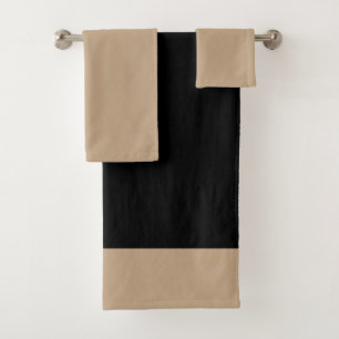 Negro y beige