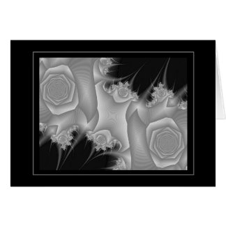 Negro y blanco 8 (rosas)