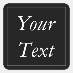 Negro y blanco gracias los pegatinas y las