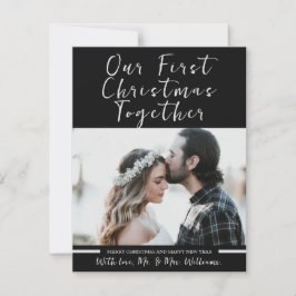 Negro Y Blanco Nuestra Primera Foto De Navidad Rec