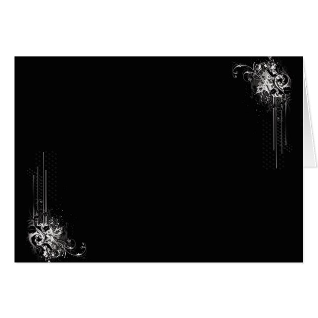 Negro y blanco (paisaje) (Anverso (Horizontal))