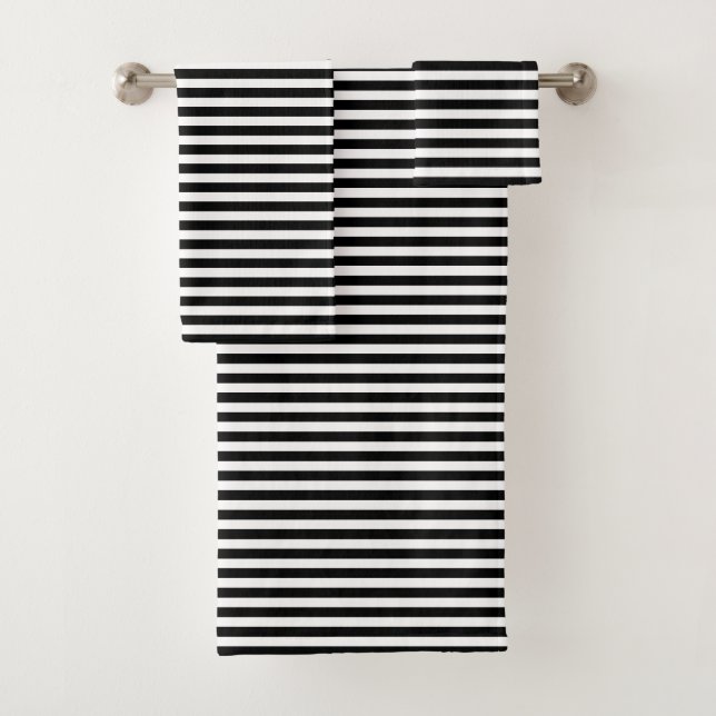 Negro y blanco rayados (In situ)