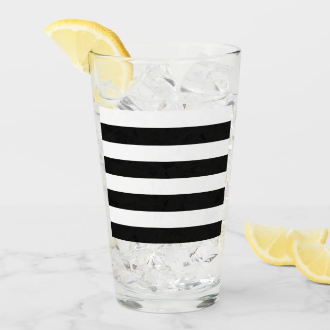 Negro y blanco rayados (Anverso (hielo))