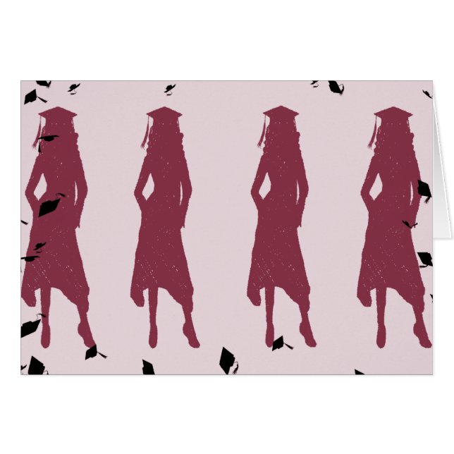 negro y chicas del graduado de Borgoña (Anverso (Horizontal))