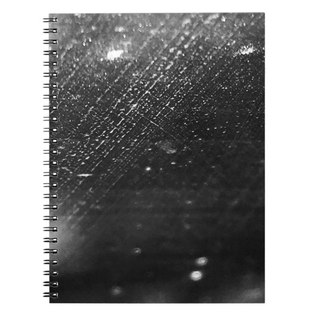 Negro y cuaderno de la lluvia (Frente)