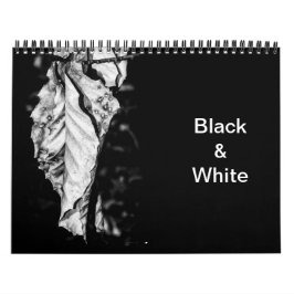 Negro y el calendario blanco