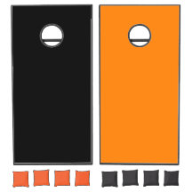 Negro y Naranja