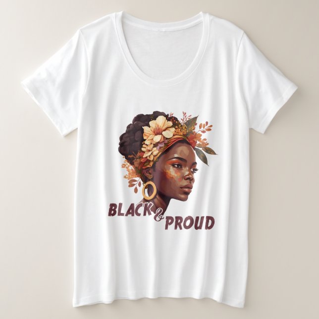 Negro y orgulloso (Anverso del diseño)