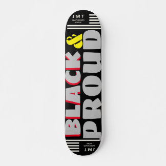 NEGRO Y ORGULLOSO JMT 7 3/4" Tabla de Skateboard