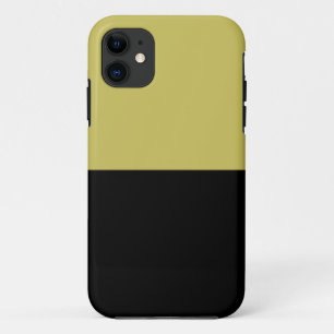 Negro y oro Apenas hay Funda para iPhone 5