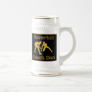 Negro y pedidos personalizados de lucha de la taza