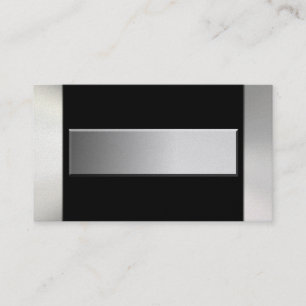 Negro y tarjetas de visita del oro