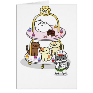 Neko Atsume - fiesta del soporte de la torta -