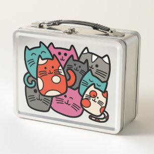 Neko Cats Lunch Box