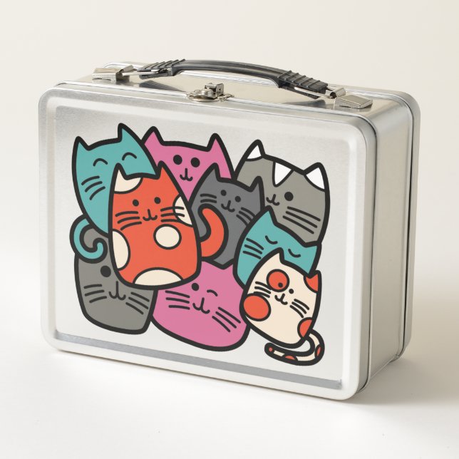 Neko Cats Lunch Box (Anverso)