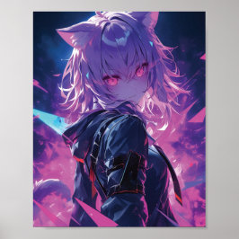 Nekomata Okayu - Hololiva | Póster