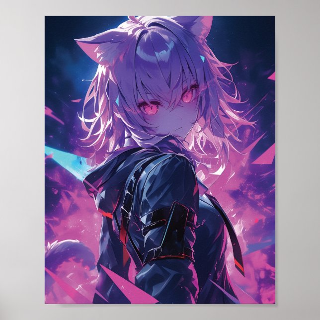 Nekomata Okayu - Hololiva | Póster (Frente)