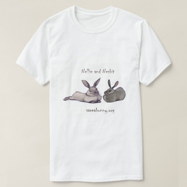 Nellie y camiseta de Nesbit para los hombres (Diseño del anverso)