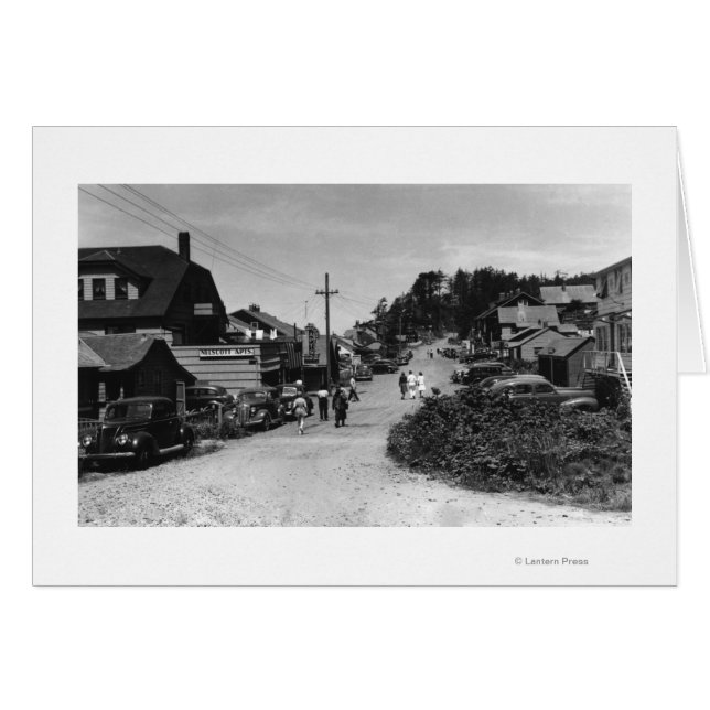 Nelscott, Oregon Town View Ocean Front Cottages (Anverso (Horizontal))