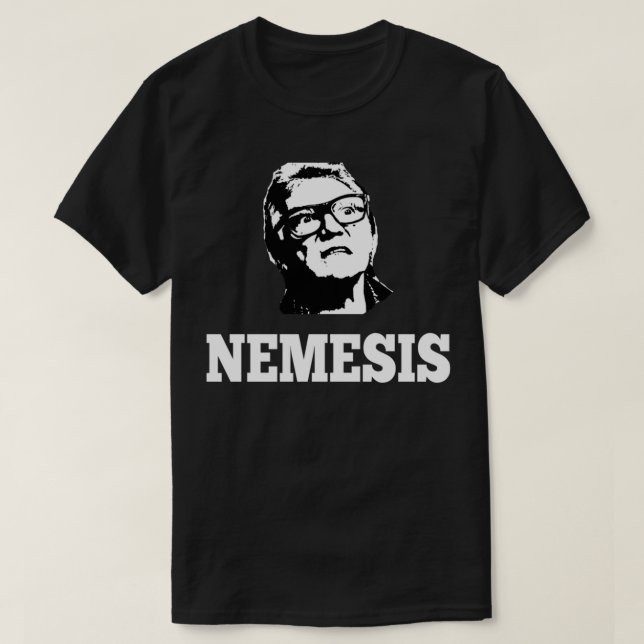 Némesis - Cita de película de Snatch con camiseta  (Diseño del anverso)
