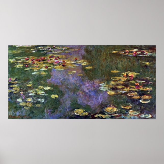 Nenúfares de Claude Monet, Arte de la Naturaleza V (Frente)