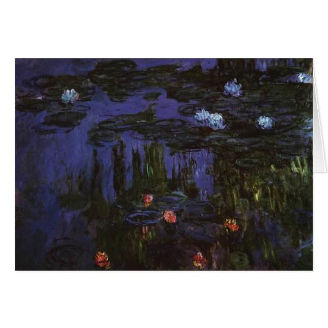 Nenúfares de Claude Monet, Impresionismo antiguo (Anverso (Horizontal))