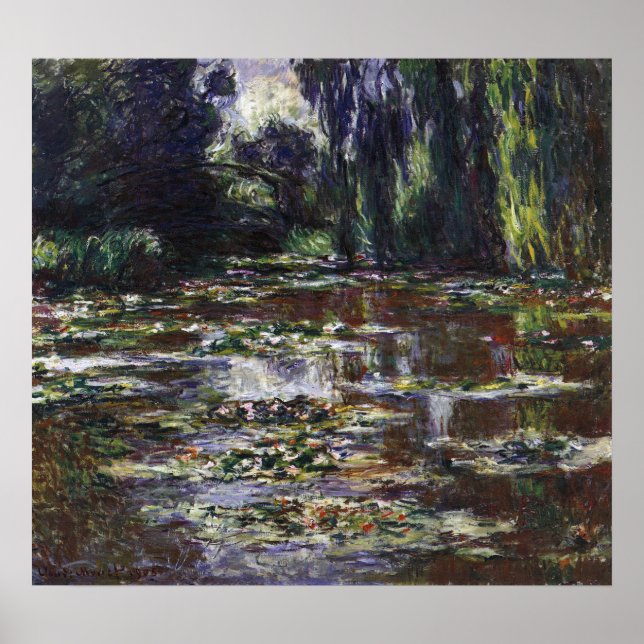 Nenúfares en el estanque de Claude Monet, Arte Ant (Frente)
