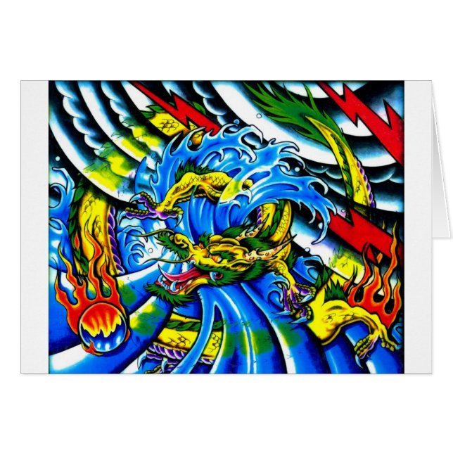 Neo Jap Dragon Tattoo (Anverso (Horizontal))