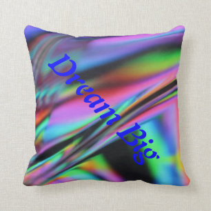 Neon Art Dream-Big almohada