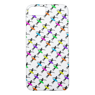 Neon Ballerina Ballet Tutu Dancer Dance Gift Funda