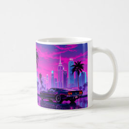 Neon City Tour con coches Copa Coffee