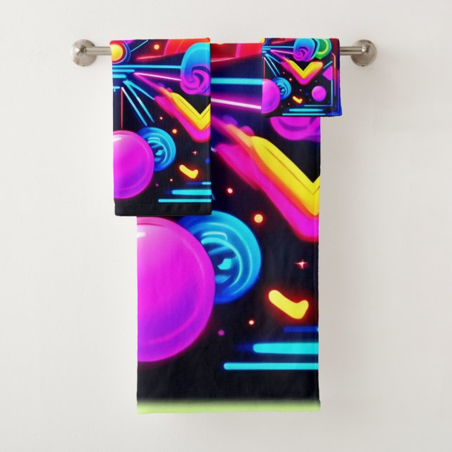 Neon Cosmic Kaleidoscope (In situ)