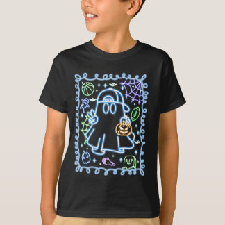 Neon Cute Halloween Kids. Niños Camisetas Niños