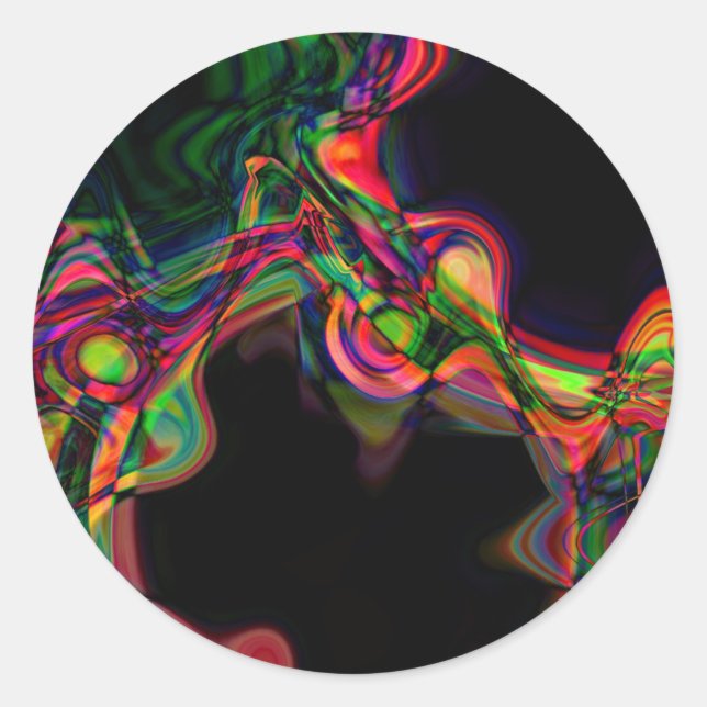 Neon Dance II Pegatina (Anverso)