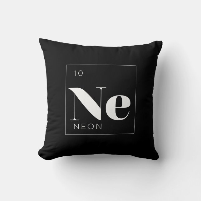 Neón de //de la almohada de los elementos de tabla (Anverso)