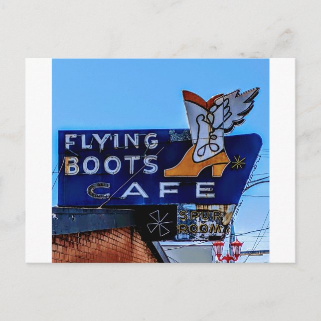 Neón del Noroeste: postal (Anverso)