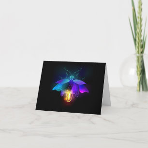 Neon Firefly en negro