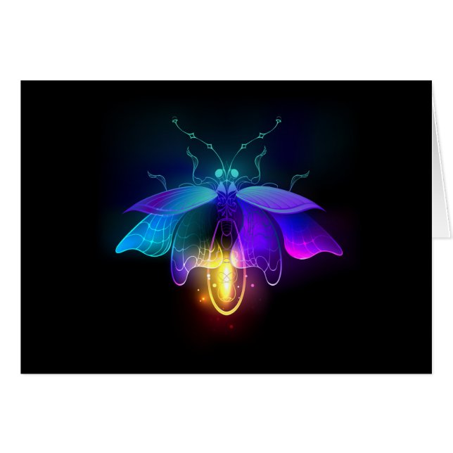 Neon Firefly en negro (Anverso (Horizontal))