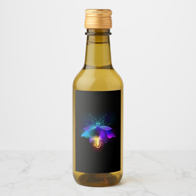 Neon Firefly en negro (Anverso)