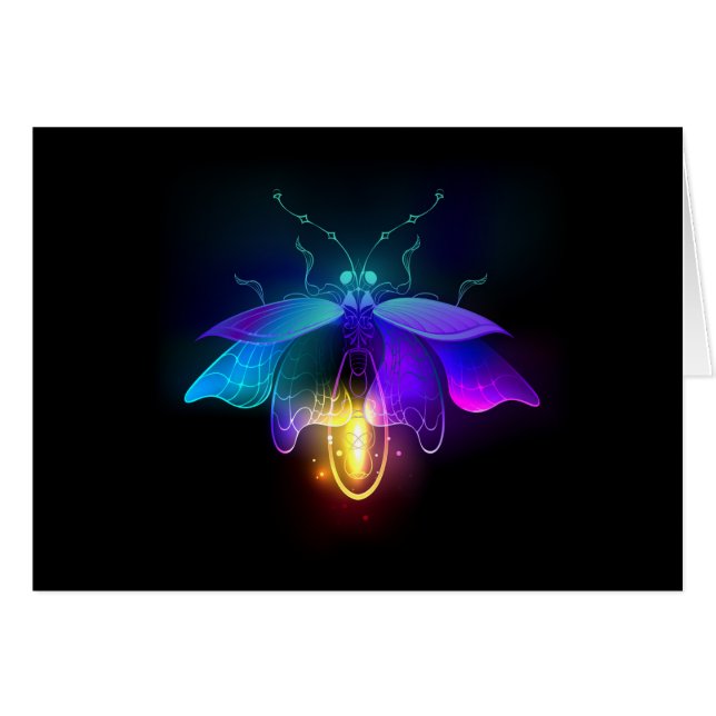 Neon Firefly en negro (Anverso (Horizontal))