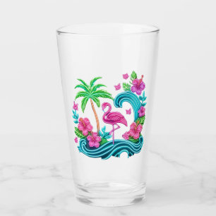 Neon Flamingo Tropical
