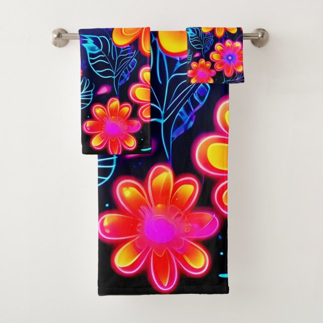 Neon Floral Fantasy (In situ)