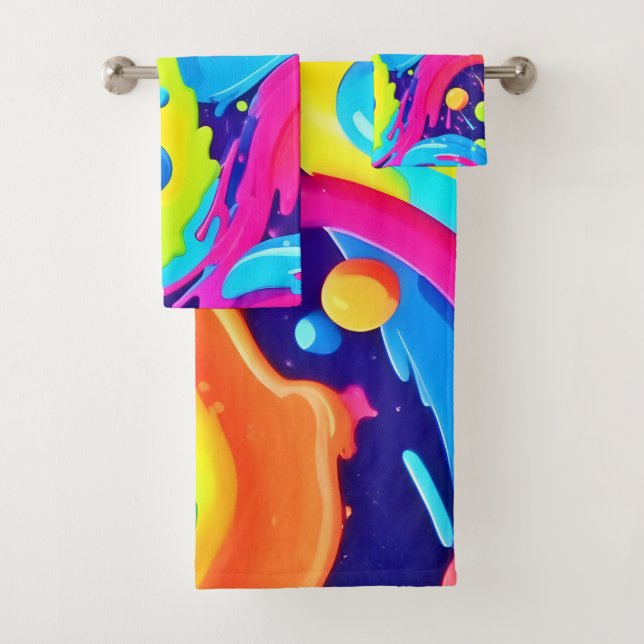 Neon Fluid Art (In situ)