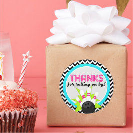 Neon Gracias por seguir adelante con los Pegatinas