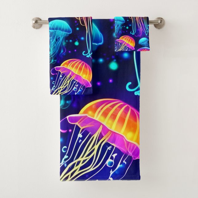 Neon Jellyfish Dreams (In situ)