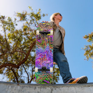 Neon Lights Dd Brand Skateboard