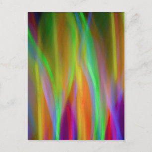 Neon Lights - tarjeta en blanco