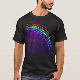 Neon Love Rainbow Edición especial camiseta